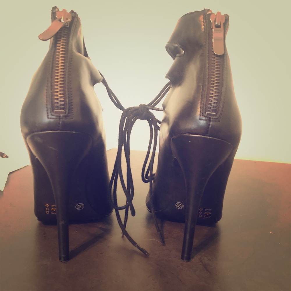 Chinese Laundry Lace-Up Heels